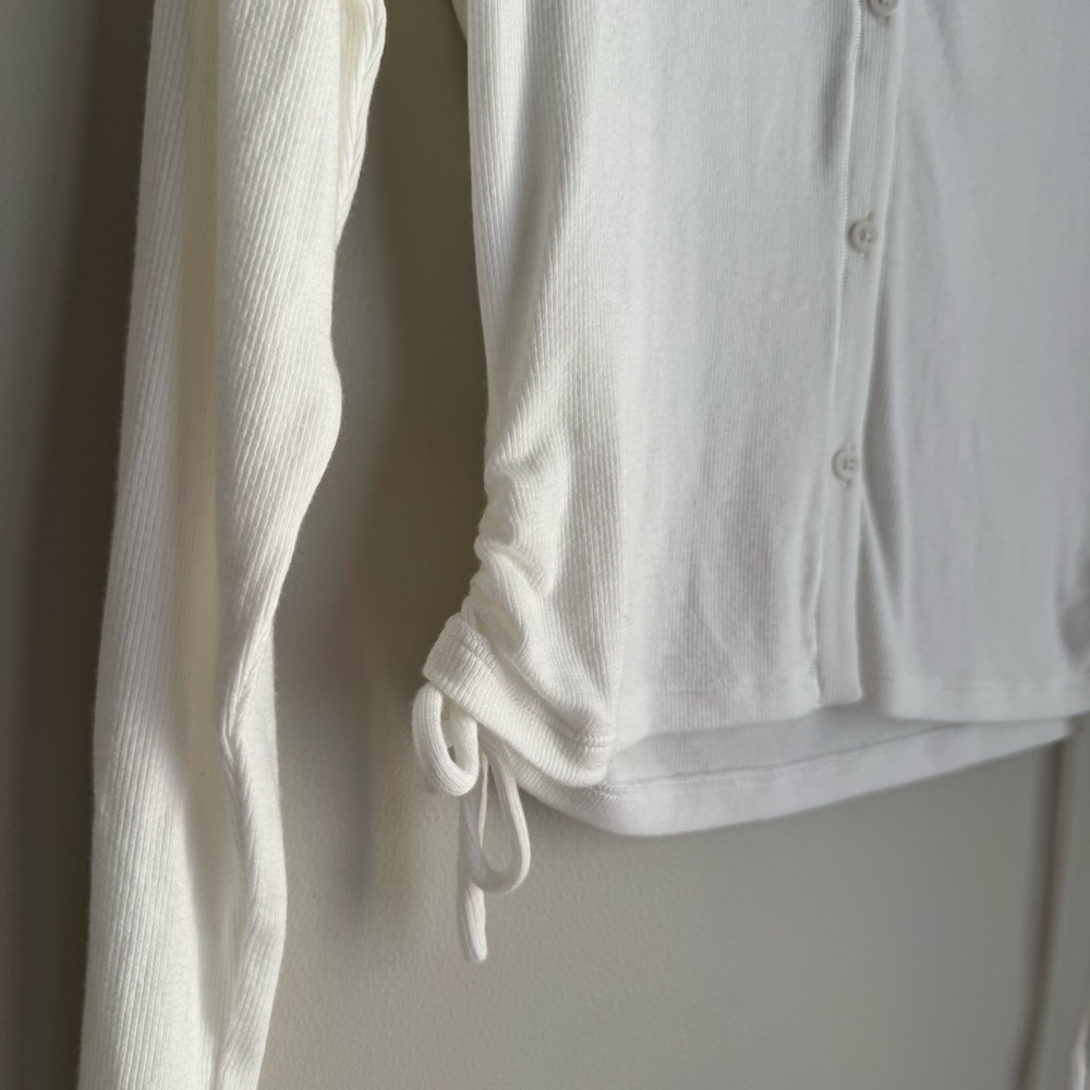 Lululemon Side-Cinch Ribbed Cardigan - Picture 10 of 14